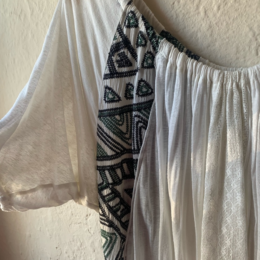 Free People Cotton Embroidered Tunic Top - Picture 6 of 13